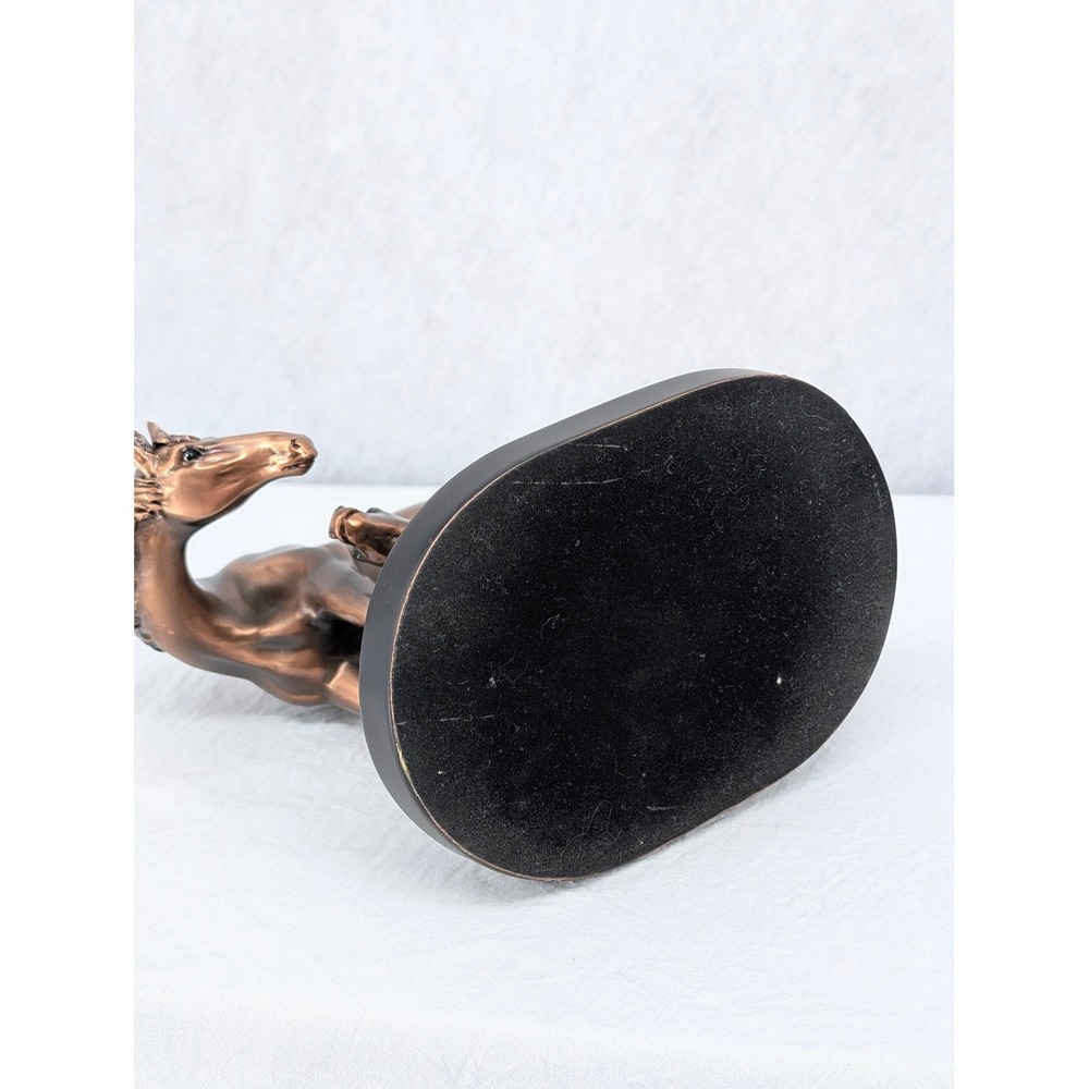 Bronze Finish Mare and Foal Horse Statue Equestrian Sculpture Western Home Decor - Picture 7 of 7